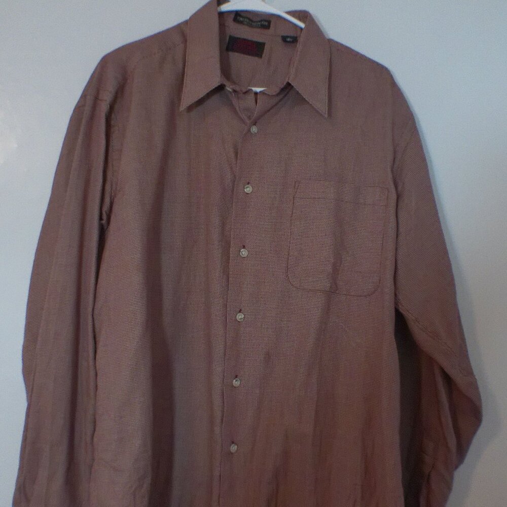 Entrepreneur Tailored in USA O’Connell Lucas Chee Dress Shirt Men’s 16.5 Button